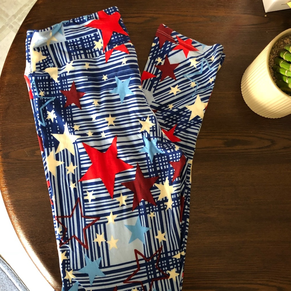 RARE!!! LuLaRoe OS Americana Leggings